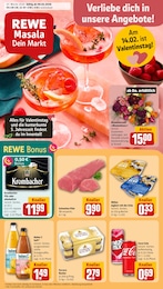 REWE Prospekt für Kirchberg: "Dein Markt", 30 Seiten, 09.02.2026 - 14.02.2026