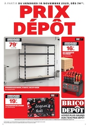 Catalogue Bricolage Brico Dépôt en cours à Lourdes et alentours, "PRIX DÉPÔT", 1 page, 14/10/2025 - 27/11/2025