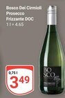 Prosecco Frizzante DOC Angebote von Bosco Dei Cirmioli bei GLOBUS Krefeld für 3,49 €