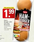 Burger- oder Hot Dog B Brötchen Angebote von Harry bei WEZ Minden für 1,99 €