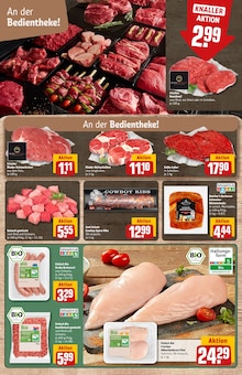 Hackfleisch im aktuellen REWE Prospekt (Chemnitz) Hackfleisch im REWE Prospekt "Dein Markt" mit 34 Seiten (Chemnitz)