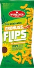 Erdnussflips von Wurzener im aktuellen Netto mit dem Scottie Prospekt für 1,11 €