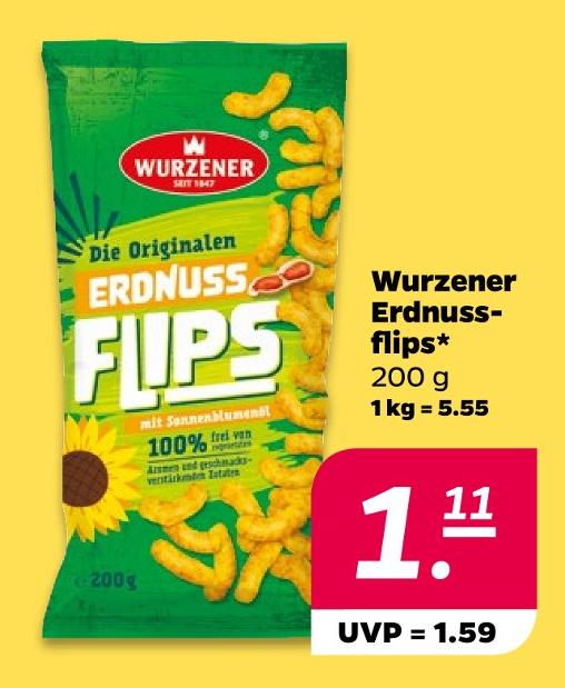Erdnussflips