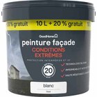 Castorama Succieu - Promo Peinture(d) extérieure façade conditions extrêmes blanc 10 L Promo Peinture(d) extérieure façade conditions extrêmes blanc 10 L à 59,90 € dans le catalogue Castorama à Succieu
