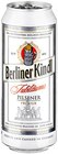 Berliner Kindl Jubiläumspilsener für 0,69 € bei REWE im Angebot Berliner Kindl Jubiläumspilsener im aktuellen REWE Prospekt
