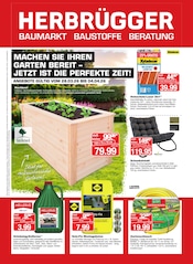 Aktueller Herbrügger Baumärkte Prospekt in Selm und Umgebung, "MACHEN SIE IHREN GARTEN BEREIT - JETZT IST DIE PERFEKTE ZEIT!" mit 16 Seiten, 28.03.2026 - 04.04.2026