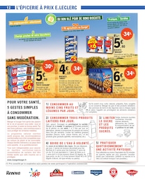 Offre Granola dans le catalogue E.Leclerc du moment à la page 12