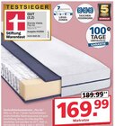 Flex Air Taschenfederkernmatratze von Breckle Weida im aktuellen Segmüller Prospekt für 169,99 €