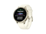 Venu 4 41 mm Smartwatch Edelstahl und faserverstärktes Polymer Silikon, 18 mm, Handgelenkumfang 110-195 Beige/Lunargold bei MediaMarkt Saturn im Prospekt "" für 429,99 €