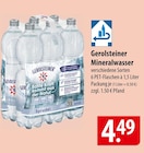 Gerolsteiner Mineralwasser Angebote bei famila Nordost Falkensee für 4,49 €