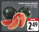Mini Wassermelone rotfleischig für 2,49 € bei EDEKA im Angebot Mini Wassermelone rotfleischig im aktuellen EDEKA Prospekt
