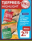 Pommes frites Angebote von Speisezeit bei ALDI SÜD Neuss für 2,79 €