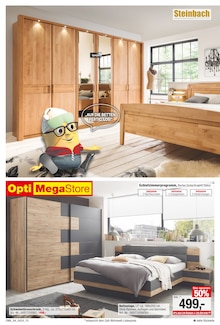 Schlafzimmermöbel im Opti-Wohnwelt Prospekt "Jubiläumstage des Wohnens!" mit 28 Seiten (Bremen)