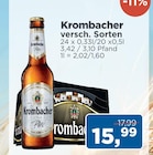 Krombacher im Angebot bei Zisch in Emden Krombacher Angebote bei Zisch Emden für 15,99 €