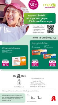 Aktueller mea - meine apotheke Prospekt "Unsere Juli-Angebote" für Bergen (Rügen) Aktueller mea - meine apotheke Prospekt für Bergen (Rügen) mit Seiten