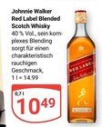 Aktuelle Whiskey Angebote bei GLOBUS in Krefeld Aktuelles Red Label Blended Scotch Whisky Angebot bei GLOBUS in Krefeld ab 10,49 €