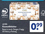 Kosmetiktücher von Lacura im aktuellen ALDI SÜD Prospekt für 0,99 €