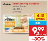 Aktuelle Katzenfutter Angebote bei Netto Marken-Discount in Osnabrück Aktuelles Katzennahrung Multipack Angebot bei Netto Marken-Discount in Osnabrück ab 9,99 €