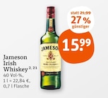 Irish Whiskey Angebote von Jameson bei tegut Göttingen für 15,99 €
