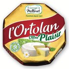 Fromage pasteurise l'ortolan - FROMAGERIE MILLERET - Super U à Lille Fromage pasteurise l'ortolan - FROMAGERIE MILLERET en promo chez Super U Lille à 1,24 €