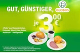 Weizenbrötchen im Angebot bei GLOBUS in Amberg Weizenbrötchen Angebote bei GLOBUS Amberg für 3,00 €