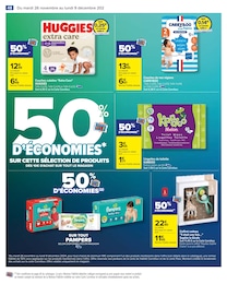 Offre Pampers dans le catalogue Carrefour du moment à la page 52