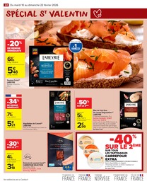 Offre Saumon Fumé dans le catalogue Carrefour Market du moment à la page 24