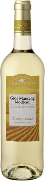 IGP Côtes de Gascogne blanc moelleux CLUB DES SOMMELIERS