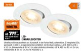 LED-Einbauleuchten  im aktuellen OBI Prospekt für 7,99 €