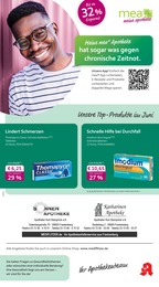 mea - meine apotheke Prospekt für Frankenberg mit 4 Seiten mea - meine apotheke Prospekt für Frankenberg: "Unsere Juni-Angebote", 4 Seiten, 01.06.2025 - 30.06.2025