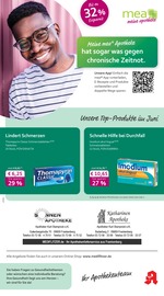 Aktueller mea - meine apotheke Apotheke Prospekt in Niederwiesa und Umgebung, "Unsere Juni-Angebote" mit 4 Seiten, 01.06.2025 - 30.06.2025
