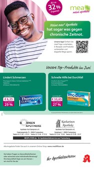 Aktueller mea - meine apotheke Prospekt "Unsere Juni-Angebote" Seite 1 von 4 Seiten