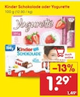 Aktuelles Schokolade oder Yogurette Angebot bei Netto Marken-Discount in Erfurt ab 1,29 €