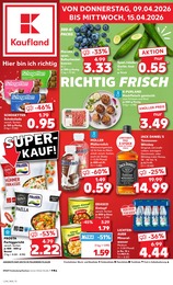 Kaufland Prospekt: "Aktuelle Angebote", 58 Seiten, 09.04.2026 - 15.04.2026
