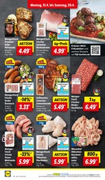 Bratwurst Angebot im aktuellen Lidl Prospekt auf Seite 4