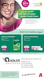 mea - meine apotheke Prospekt: "Unsere August-Angebote", 4 Seiten, 01.08.2025 - 31.08.2025