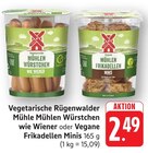 Mühlen Würstchen wie Wiener im Angebot bei E center in Bruchsal Mühlen Würstchen wie Wiener Angebote von Rügenwalder Mühle bei E center Bruchsal für 2,49 €