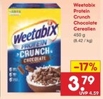 Protein Crunch Chocolate Cerealien von Weetabix im aktuellen Netto Marken-Discount Prospekt