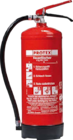 Pulverfeuerlöscher 6 kg mit Manometer Angebote von Protex bei Globus-Baumarkt Mainz für 27,00 €