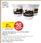 Intermarché Descartes - Promo Yaourts brassés au lait entier arôme naturel de vanille Promo Yaourts brassés au lait entier arôme naturel de vanille à 1,02 € dans le catalogue Intermarché à Descartes