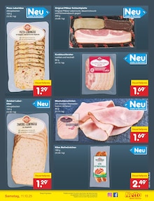 Pizza im Netto Marken-Discount Prospekt "Aktuelle Angebote" mit 61 Seiten (Mannheim)