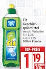 Geschirrspülmittel von Fit für 1,19 € bei EDEKA im Angebot Geschirrspülmittel von Fit im aktuellen EDEKA Prospekt