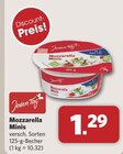 Mozzarella Minis Angebote von Jeden Tag bei combi Bremen für 1,29 €
