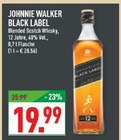 Black Label Angebote von Johnnie Walker bei Marktkauf Unna für 19,99 €