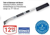 Tele-is Eiskratzer mit Besen im Angebot bei GLOBUS in Erfurt Tele-is Eiskratzer mit Besen Angebote von KUNGS bei GLOBUS Erfurt für 12,99 €