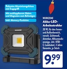 Akku-LED-Arbeitsstrahler von WORKZONE im aktuellen ALDI SÜD Prospekt für 9,99 €