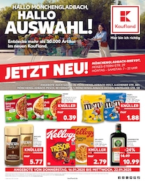 Kaufland Prospekt für Mönchengladbach: "Aktuelle Angebote", 64 Seiten, 16.01.2025 - 22.01.2025