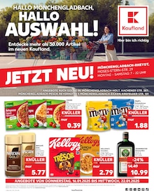 Aktueller Kaufland Prospekt "Aktuelle Angebote" Seite 1 von 64 Seiten für Mönchengladbach