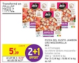 Promo Pizza del gusto jambon cru mozzarella à 10,78 € dans le catalogue Intermarché à Meyreuil