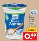 Saure Sahne im Angebot bei Netto Marken-Discount in Jena Saure Sahne Angebote von Gutes Land bei Netto Marken-Discount Jena für 0,49 €